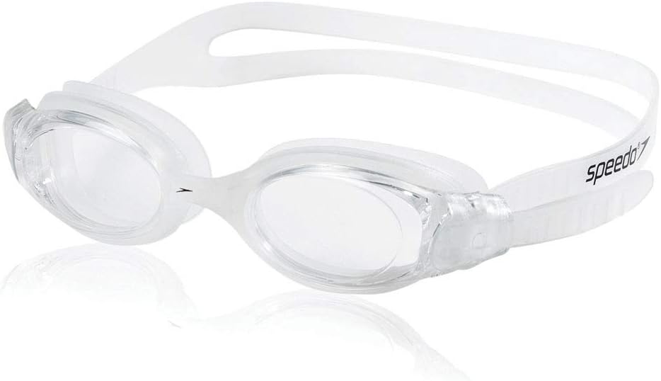 Speedo Hydrosity Swim-Swimming Goggle - Anti Fog Goggles - Clear