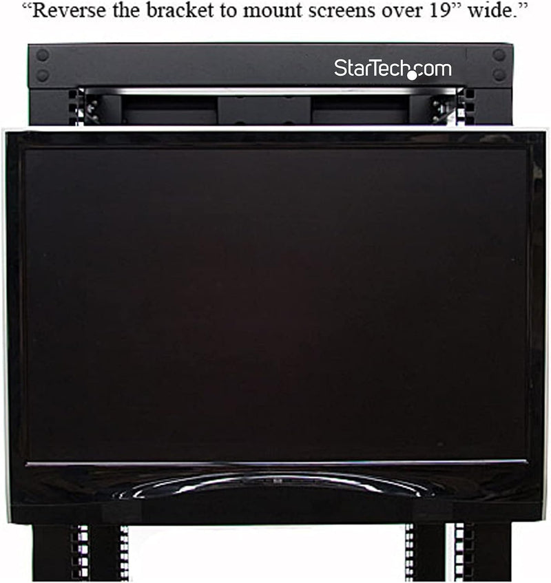 StarTech.com 4 HE Universal VESA LCD-Monitorhalterung für 19 Zoll Rack oder Schrank - TAA-konform -