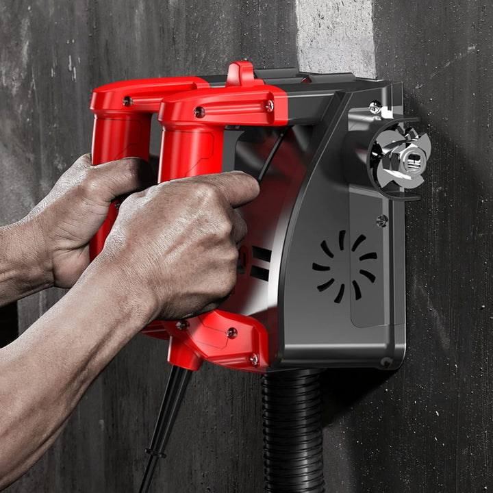 1200W Putzfräsmaschine für Wandrenovierung | Ergonomische Griffe | Hohe Effizienz | Staubfreies Arbe