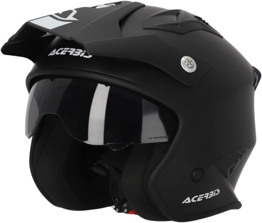 Acerbis HELMET JET ARIA 2206 XS Schwarz, XS Schwarz