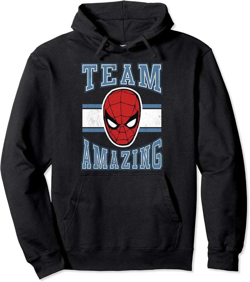 Marvel Spider-Man Team Amazing Logo Pullover Hoodie