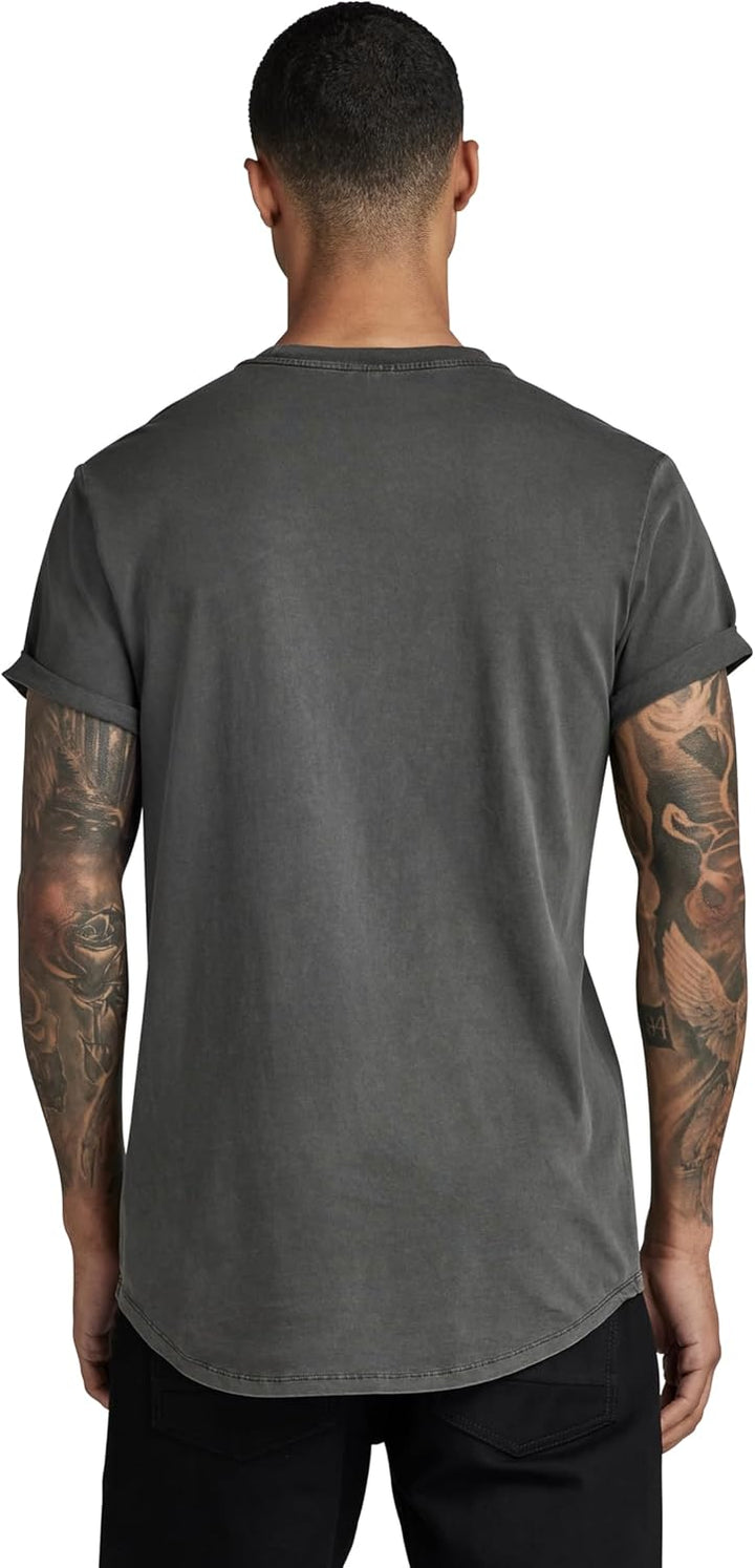 G-Star Raw Herren Lash T-Shirt O. T-Shirts (1er Pack) XS Grau (Shadow Gd D16396-2653-g179), XS Grau