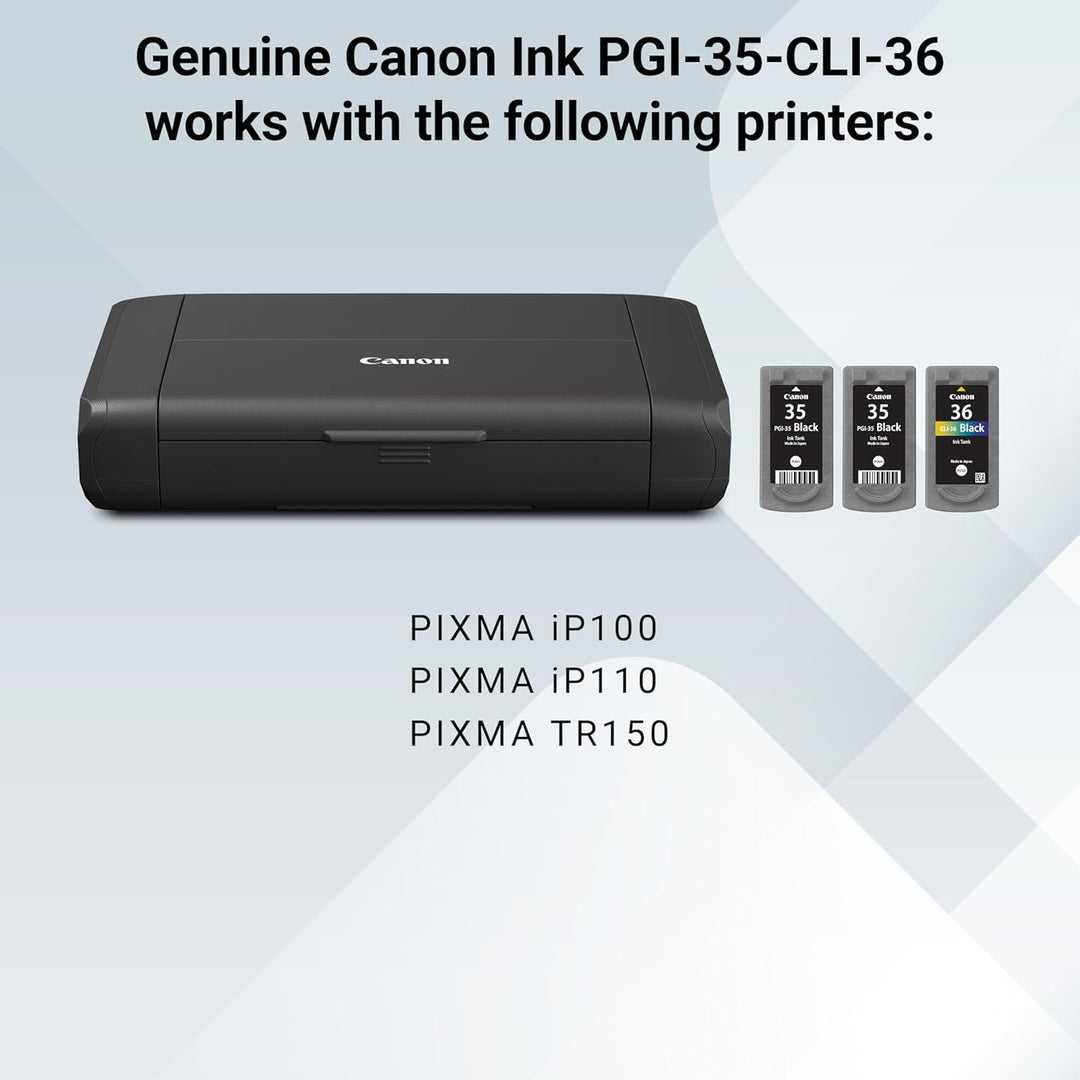 Canon PGI-35 Black Twin & CLI-36 Colour Ink Cartridge Bundle Pack