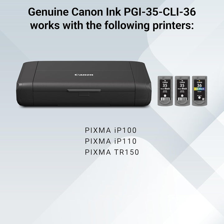 Canon PGI-35 Black Twin & CLI-36 Colour Ink Cartridge Bundle Pack