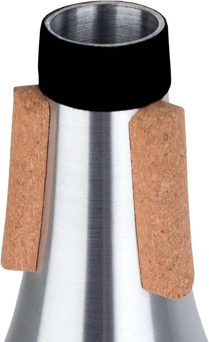 Protec ML107 Liberty Trompetendämpfer aus Aluminium – gerades Messingende Aluminum Mute Gerade / Mes