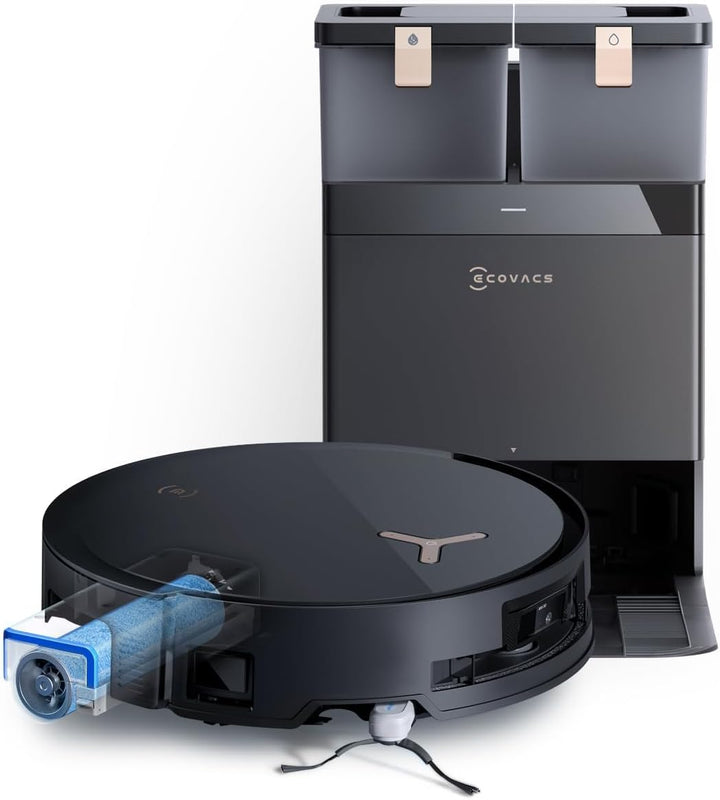 ECOVACS DEEBOT X8 PRO Omni Saugroboter mit Wischfunktion, OZMO Roller mit kontinuierliches Wischen &