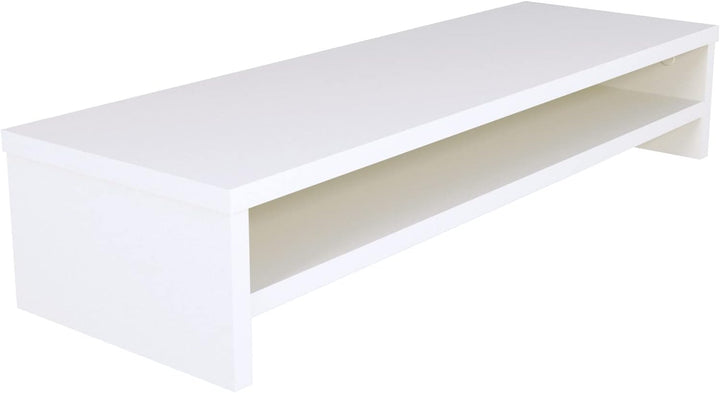 Henor, Monitorständer mit Mittelablage, TV-Bildschirmerhöhung, in FSC® Holz, 82 x 26,5 x 16 cm. Trag