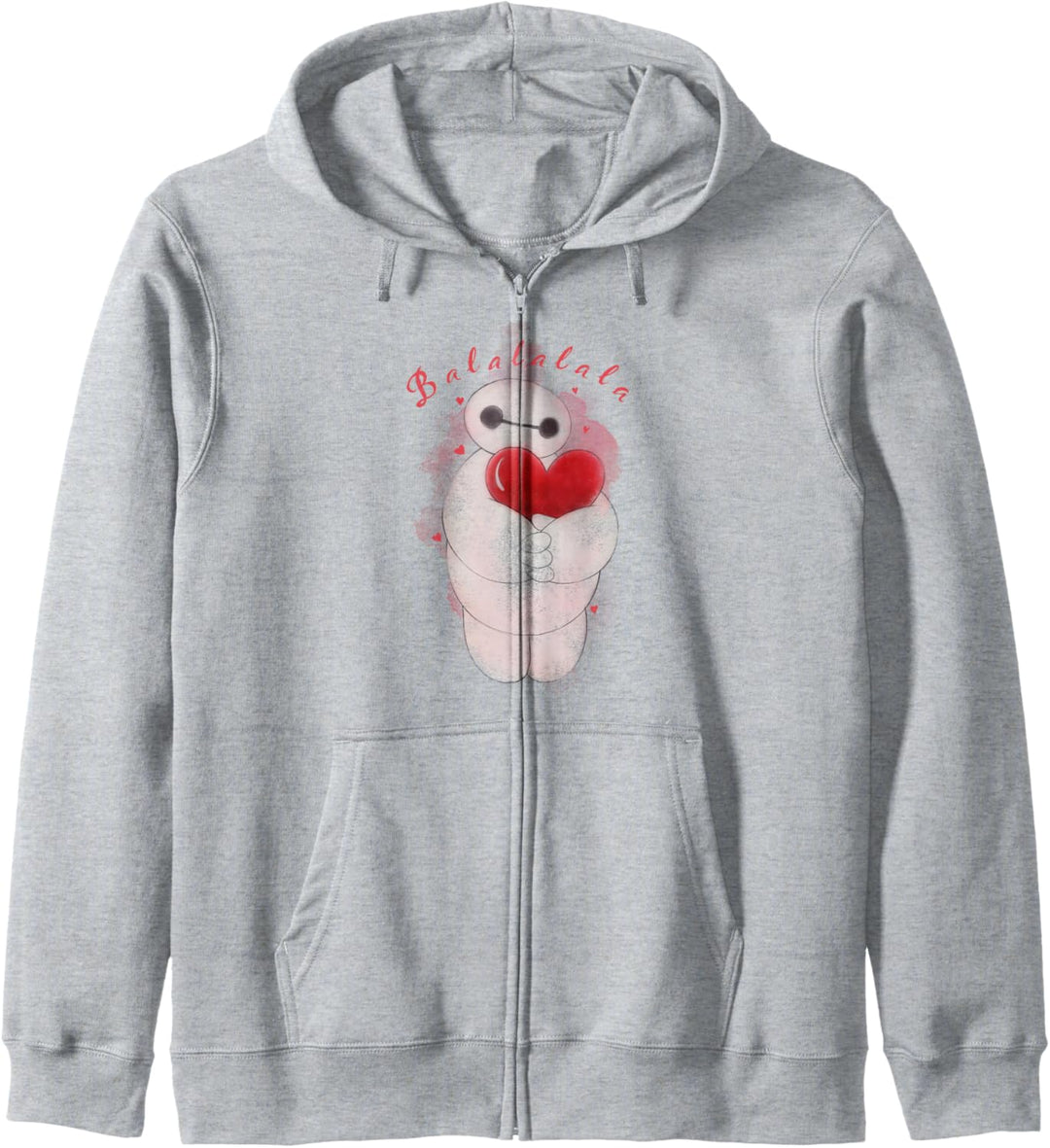 Disney Big Hero 6 Baymax Heart Portrait Kapuzenjacke