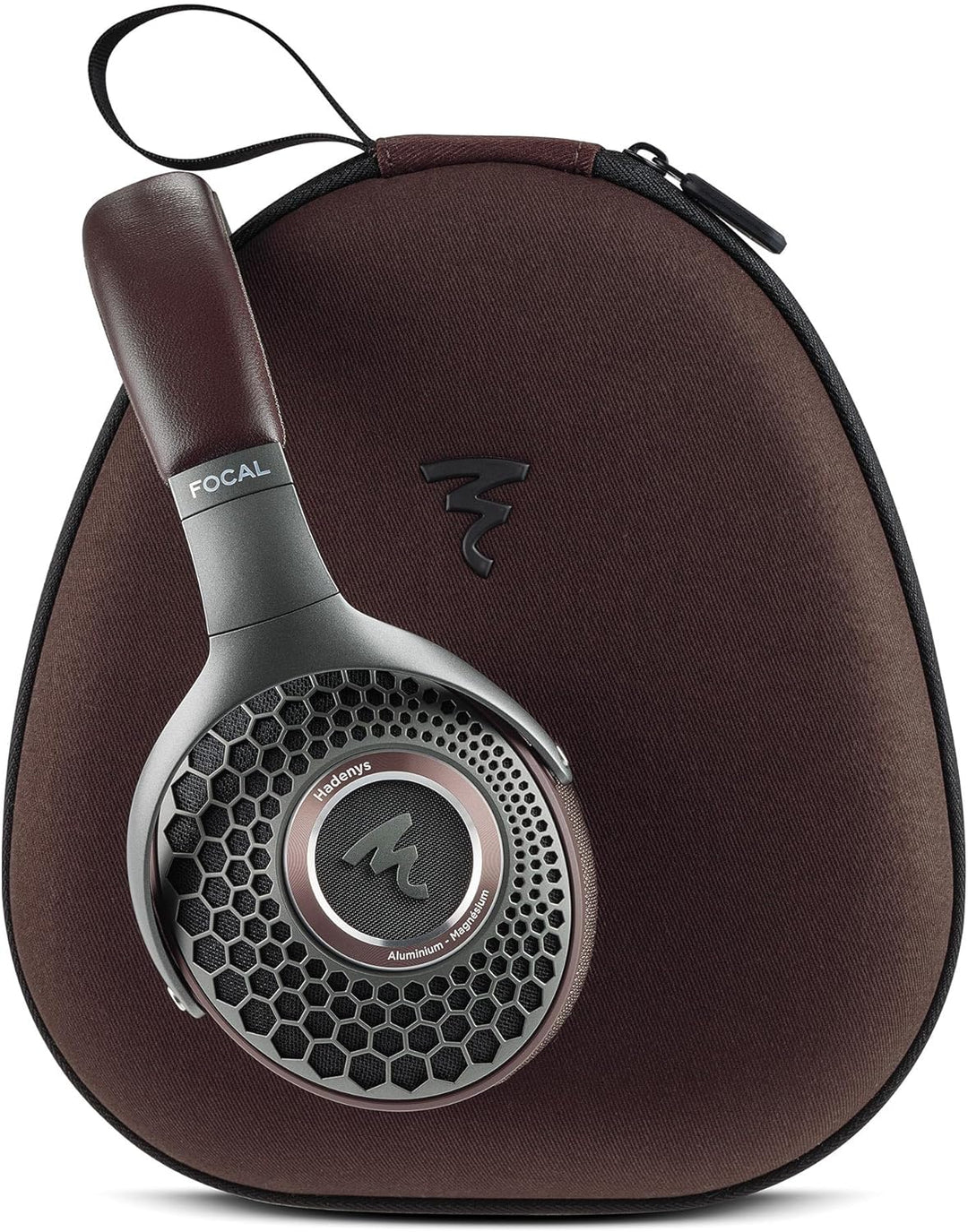Focal: Hadenys Kopfhörer mit offener Rückseite, Braun