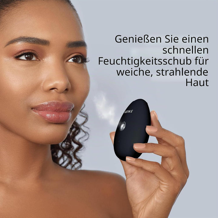 GESKE | SmartAppGuided™ Facial Hydration Refresher | 4 in 1 | Wasserzerstäuber | Gesichtsdampfer | W
