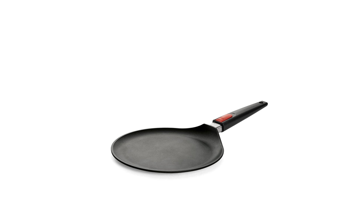 Woll 1226 N Antihaft-/ Crepe Pfanne ,26 cm flach mit abnehmbarem Stiel inklusiv