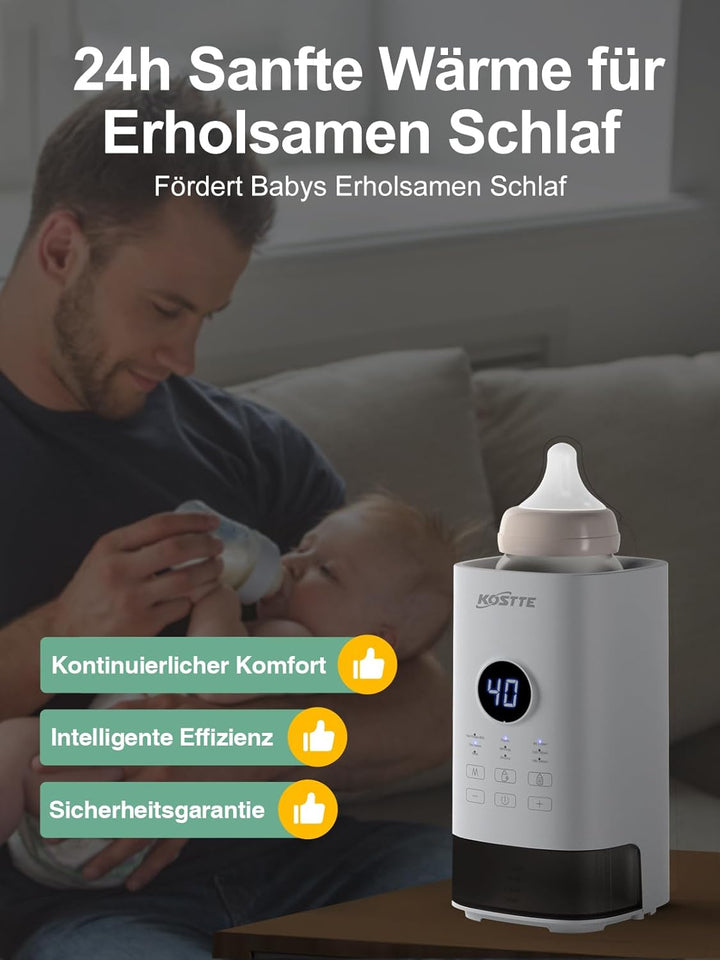 Flaschenwärmer Baby - Babyflaschenwärmer mit temperatur- Flaschenwärmer - Passend Für Alle Handelsüb