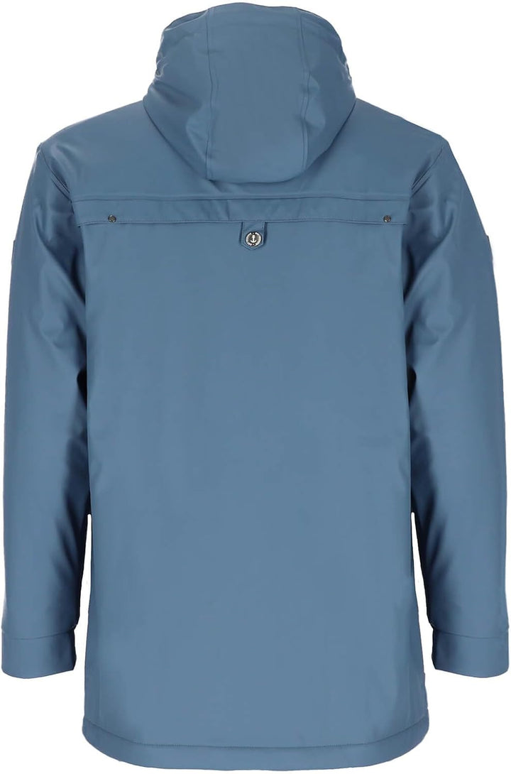 Dry Fashion Herren Regenjacke Bergen - Herrenjacke Regenmantel Männer Jacke Gefüttert Winddicht Wass