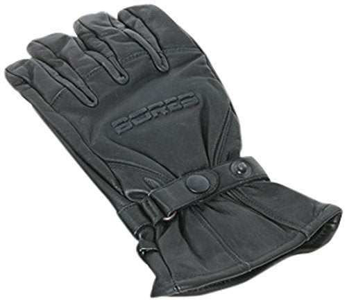 Bores Classico Motorradhandschuhe, Aniln Rindsleder, Schwarz, Grösse 7