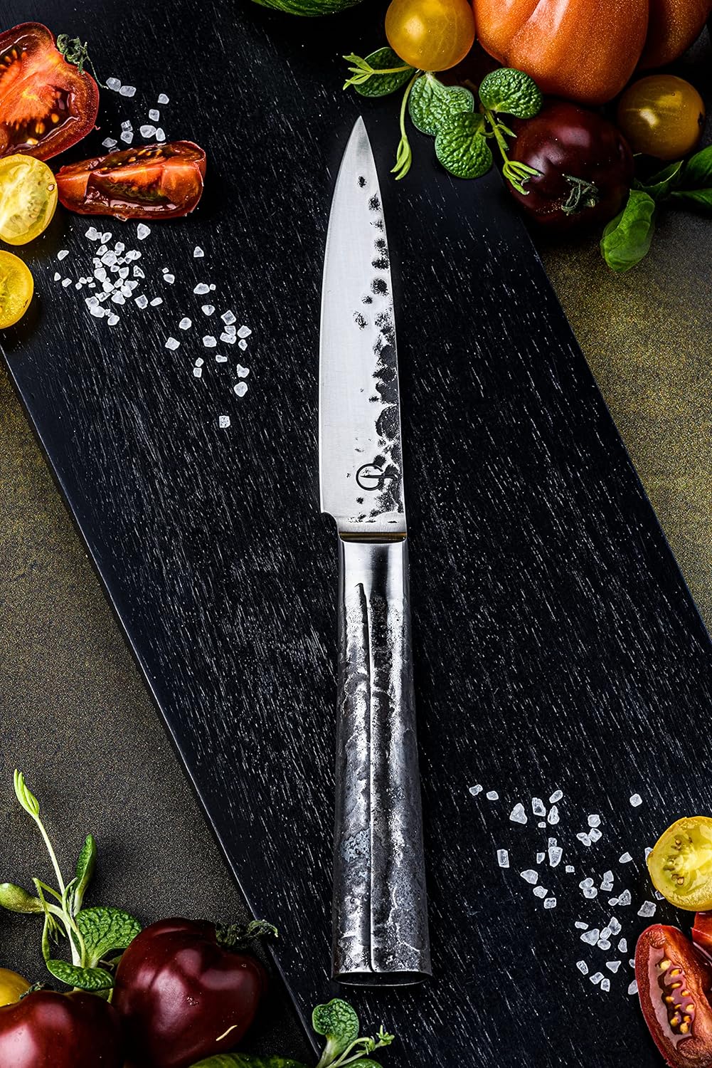 Forged Intense Universalmesser 12cm, handgefertigt, in Holzkiste