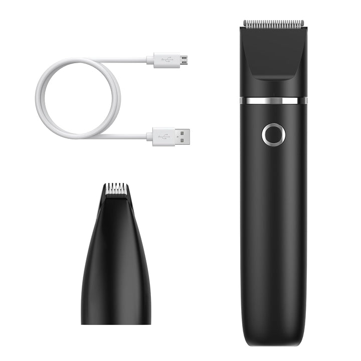 ORIA 2 in 1 Haustier Trimmer, Hundeschermaschine USB Wiederaufladbar, IPX7 Wasserdicht Hundetrimmer,