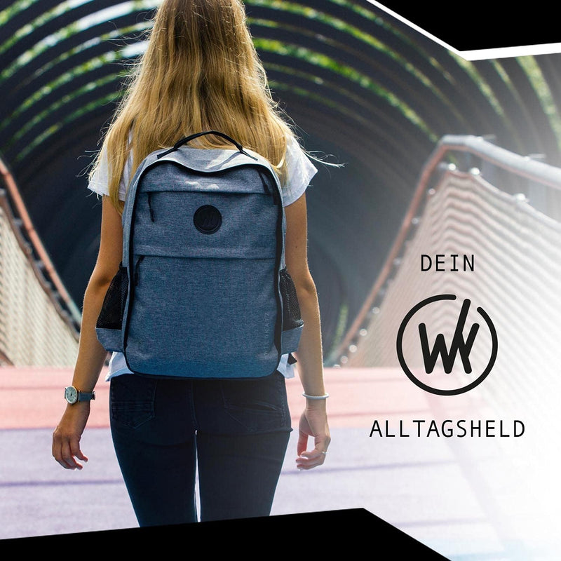 Wildkatz Felis Small- Fahrradtasche und Rucksack 20 Liter - inklusive wasserdichtem Regencape - Gepä