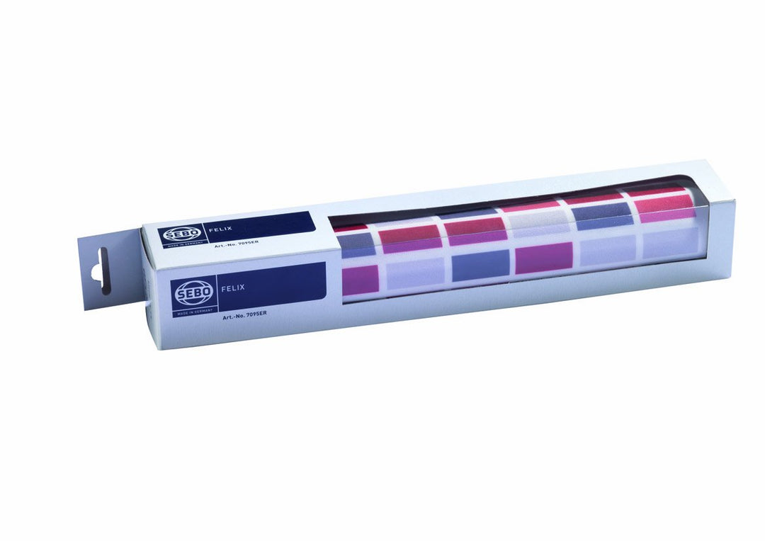 Sebo 7095ER12 Elektret Abluftfilter, Elektretfiltermaterial, Rot Single, Single
