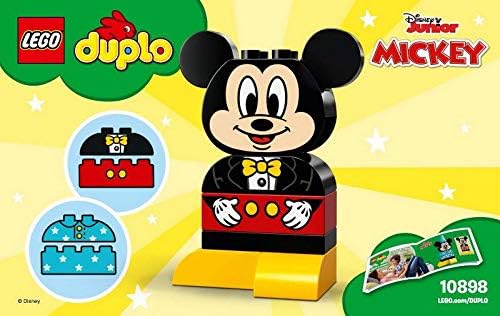 Lego DUPLO Disney Juniors My First Mickey Build 10898 Duplo Bausteine - Interaktives Bauspielzeug fü