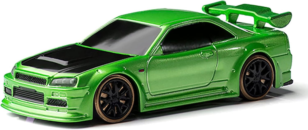FLYCOLOR Turbo Racing 1:76 Scale Drift RC Car mit Gyro Mini Full Proportional RTR 2.4GHZ Fernsteueru