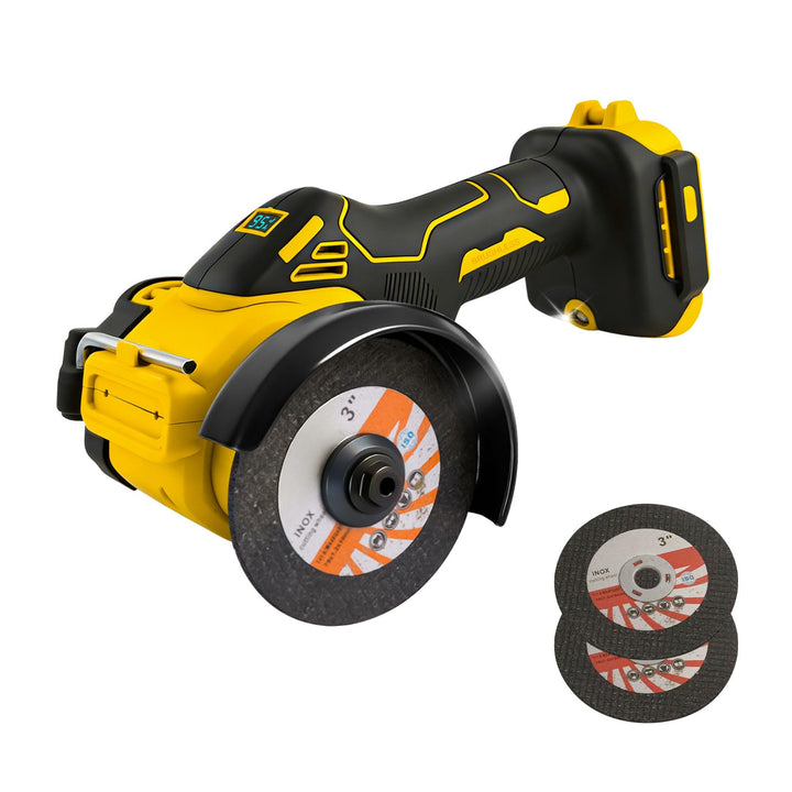 Akku-Winkelschleifer für Dewalt 18/20 V, bürstenloser Mini-Winkelschleifer, 20.000 U/min, 75 mm, kle