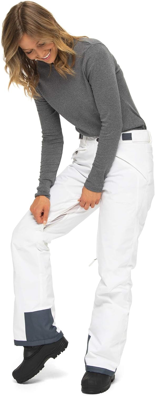 Arctix Damen Skihose Hochwertige, Isolierte Schneehose XS Weiss/Opulenter Garten, XS Weiss/Opulenter