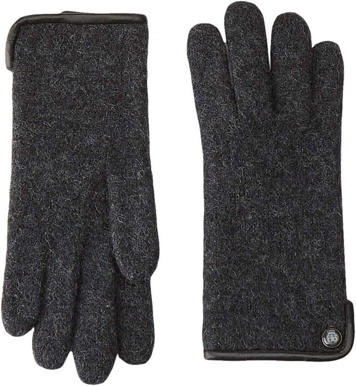 Roeckl Damen Klassische Walkhandschuhe Handschuhe 6 Grau (A 090), 6 Grau (A 090)