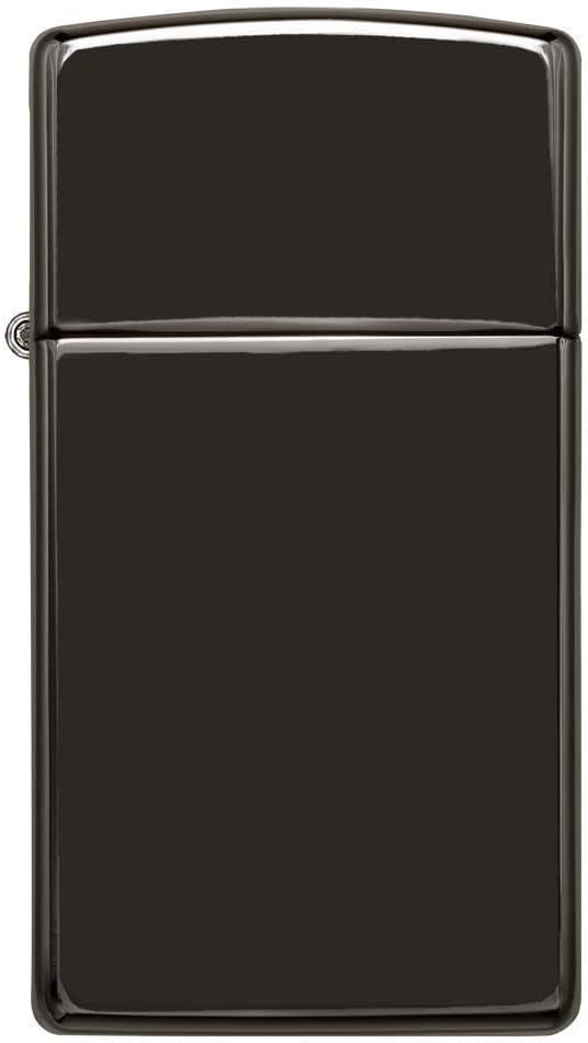 Zippo Feuerzeug Slim Ebony, 041689281236, Slim Ebony