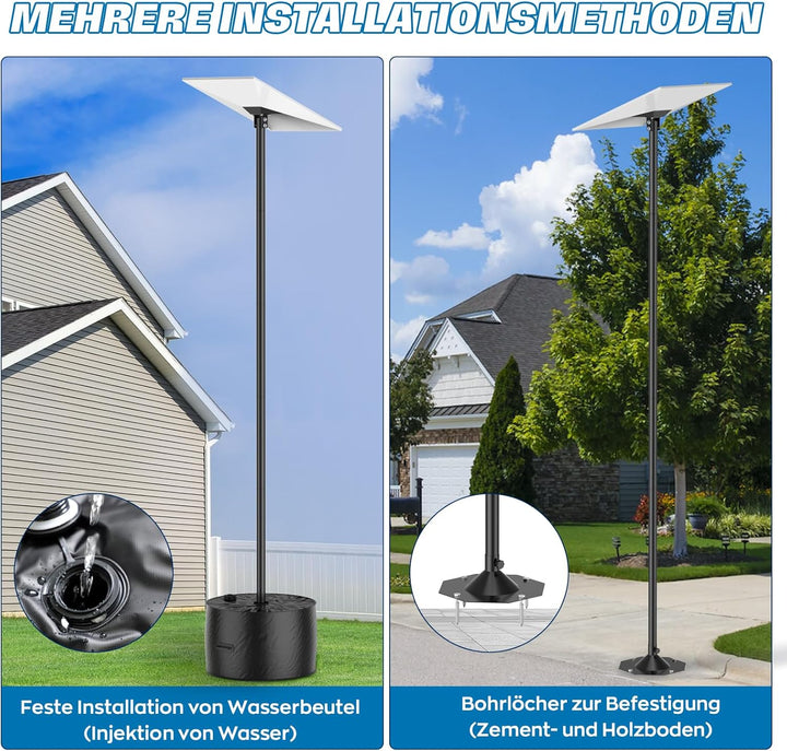 Starlink Gen 3 Halterung IMAYCC 7.9 FT Verstellbare Starlink Gen 3 Pole Mount Kit mit Starlink Gen 3