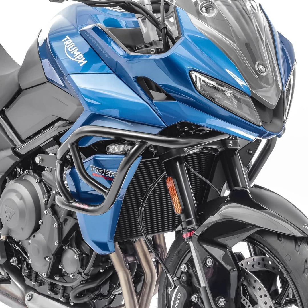 Verkleidungsschutzbügel + Taschen XL für Triumph Tiger Sport 660 22-24 schwarz