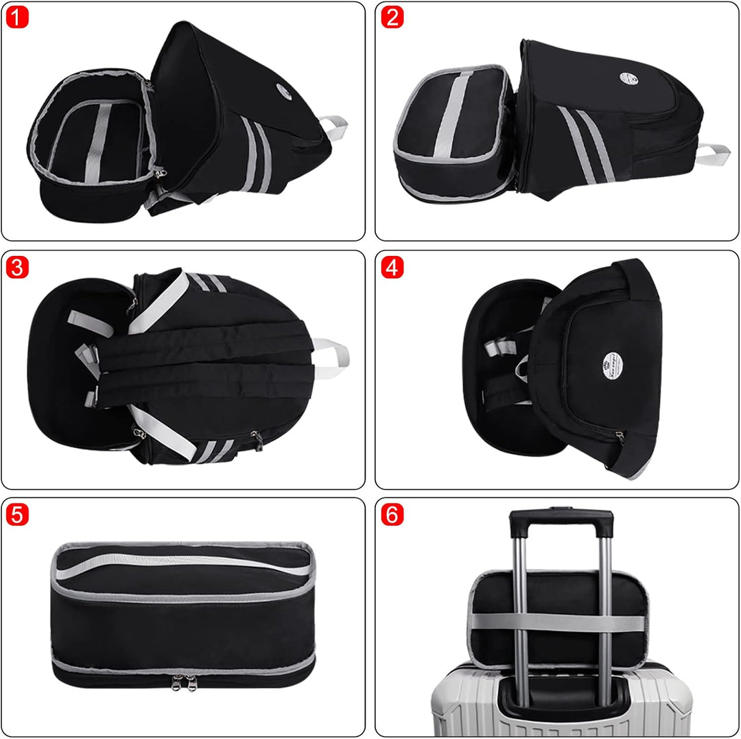 HUA ANGEL Rucksack Damen GrossE KapazitäT Faltbarer EIN Wochenende Sportrucksack Mit Schuhfach Und N