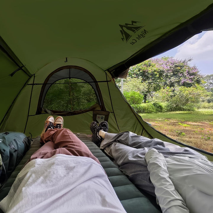 Night Cat Pop Up Zelt 2 Person: Wasserdicht Camping Zelt Atmungsaktiv Einfache Einstellung im Park u