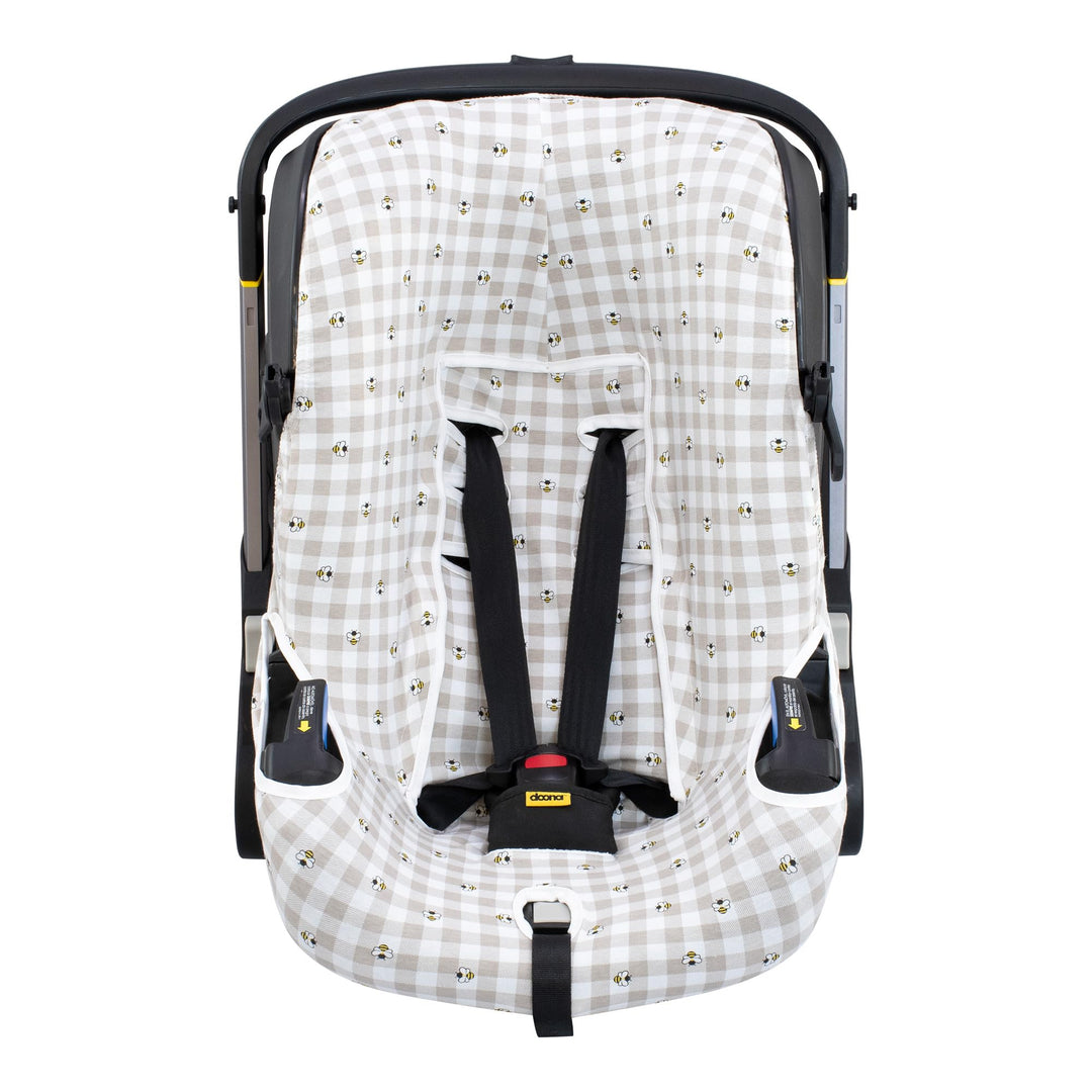 JYOKO KIDS Bezug für Autositz und Kinderwagen, kompatibel mit Doona, aus 100% Baumwolle (Sitzbezug,