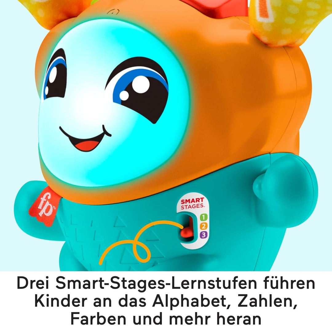Fisher-Price DJ Tanzi BOUNCIN' Star (Deutsche Version) Elektronisches Lernspielzeug, Smart Stages-Le