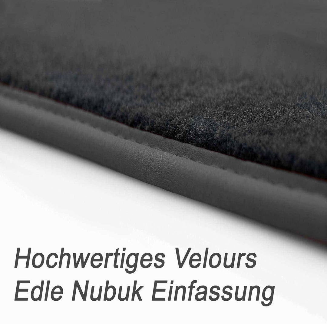 kh Teile Fussmatten Kompatibel E90 E91 E92 E93 Velours Automatten Auto Teppich in Original Qualität
