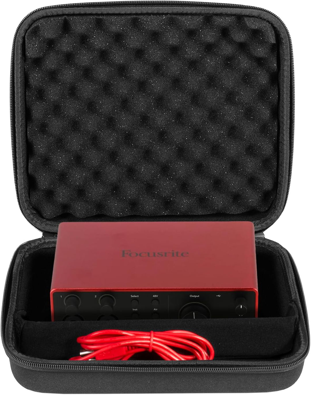 UDG Creator Hardcase für Focusrite Scarlett 2i2/4i4 4th Gen/Clarett+ 4Pre/2Pre – Eva DuraShock Schut