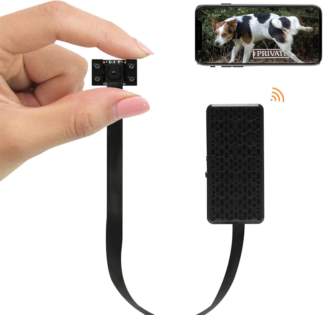 WIWACAM WLAN Mini Kamera, 4K Ultra HD Kleine Überwachungskamera Innen mit APP, WiFi Überwachung IP K