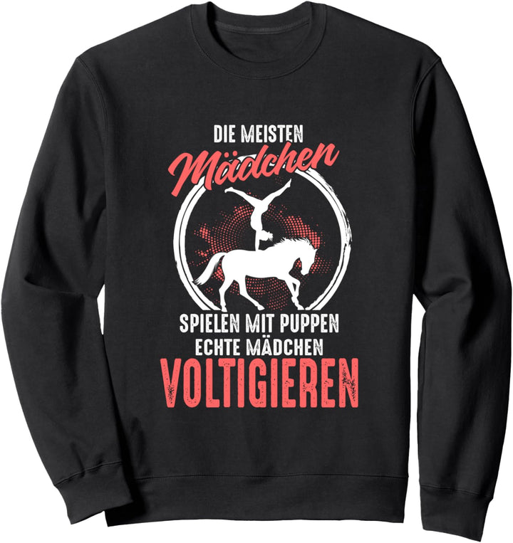 Voltigieren Pferdesport Voltigier Volti Voltigierpferd Sweatshirt
