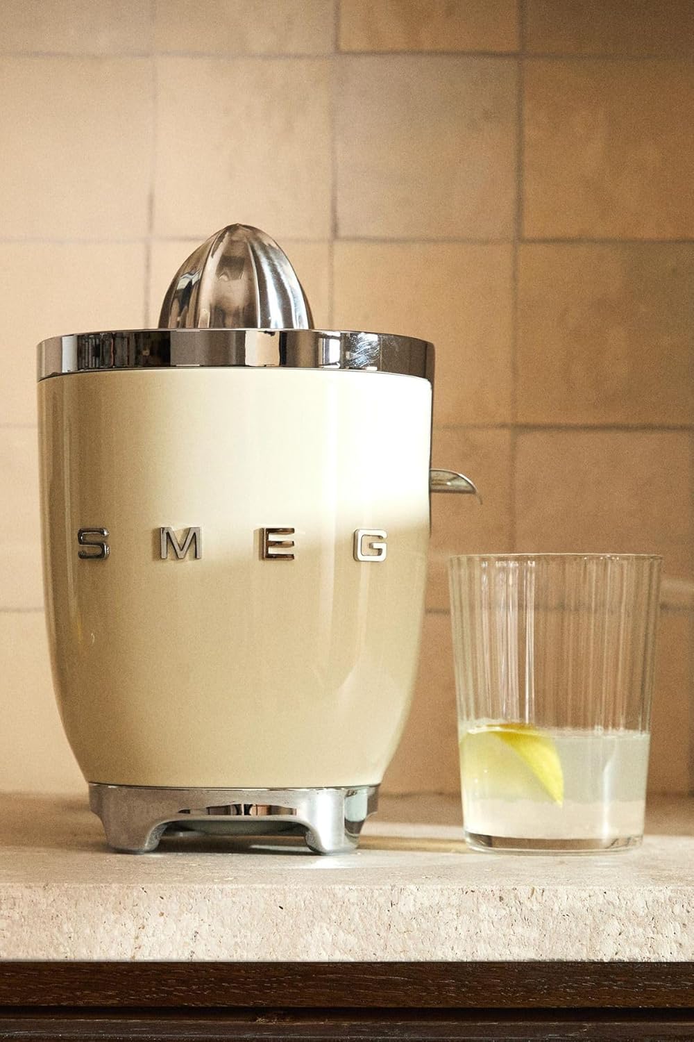 Smeg Zitruspresse CJF01CREU, Edelstahl,