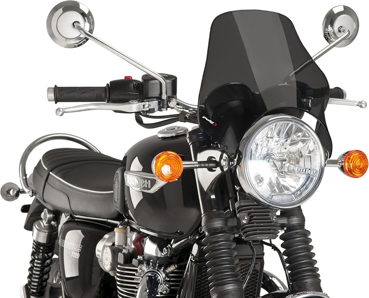 Puig 0869F Windschutzscheibe Naked Stark Getönt, Stark Getönt