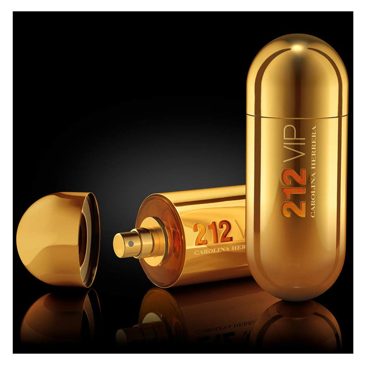 Carolina Herrera 212 VIP Women EDP Spray 80.0 ml, 1er Pack (1 x 80 ml) Rum, Passionsfrucht, Gardenie