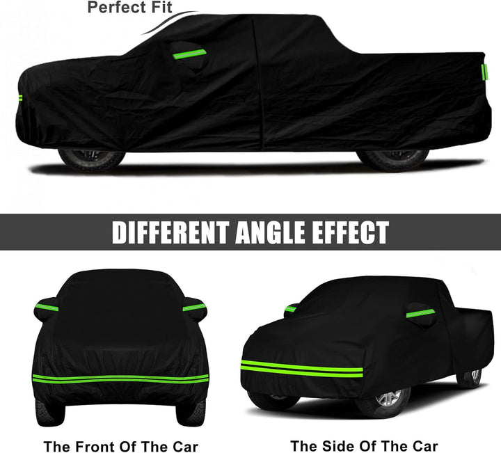 Auto Abdeckung für Pickup, wasserdichte Auto Plane Fit für Ford Ranger Toyota Hilux Nissan Navara,Hy