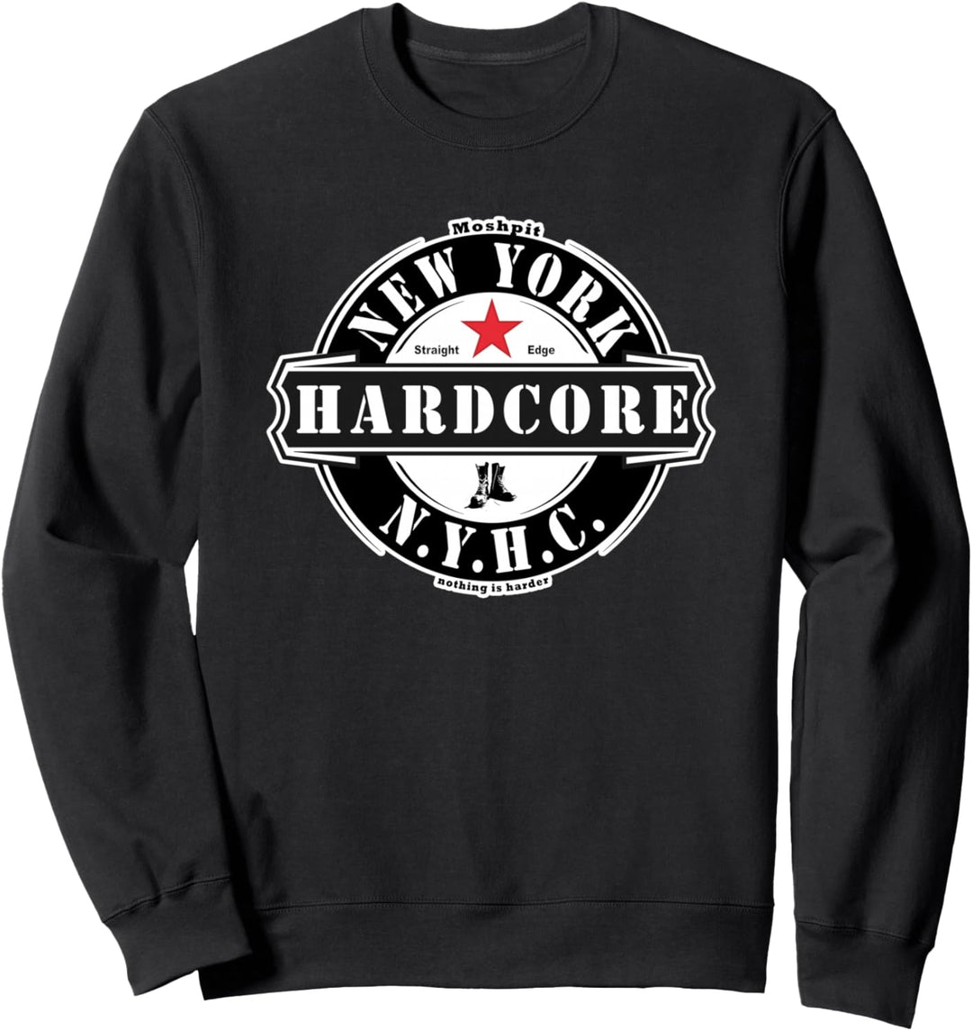 New York HARDCORE NYHC USA Straight Edge x vegane Streetwear Sweatshirt