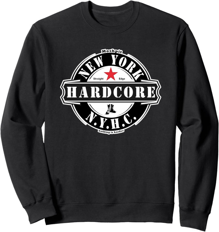 New York HARDCORE NYHC USA Straight Edge x vegane Streetwear Sweatshirt