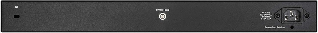 D-Link DGS-1210-24P Gigabit Smart Switch (24-Port, 4x SFP, 56Gbps Switching Capacity, 85 Watt) 28 Po
