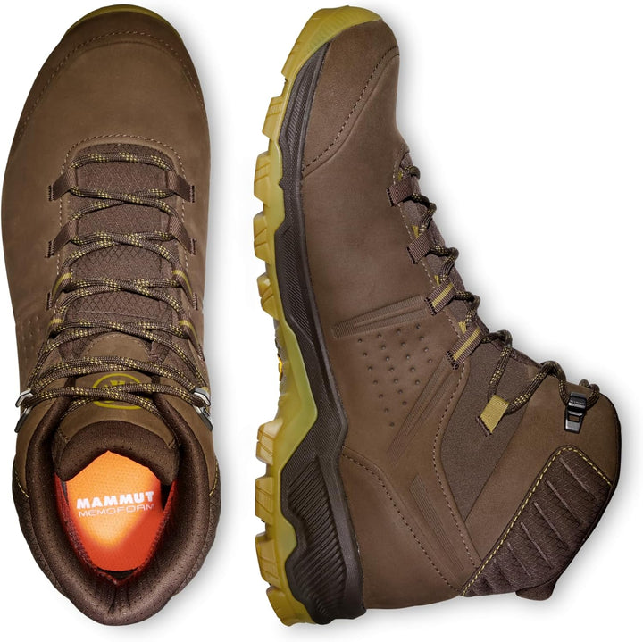 Mammut Mercury IV Mid GTX Men Sportschuhe Herren Wanderstiefel Grau Freizeit 40 EU Moor Amber Green,