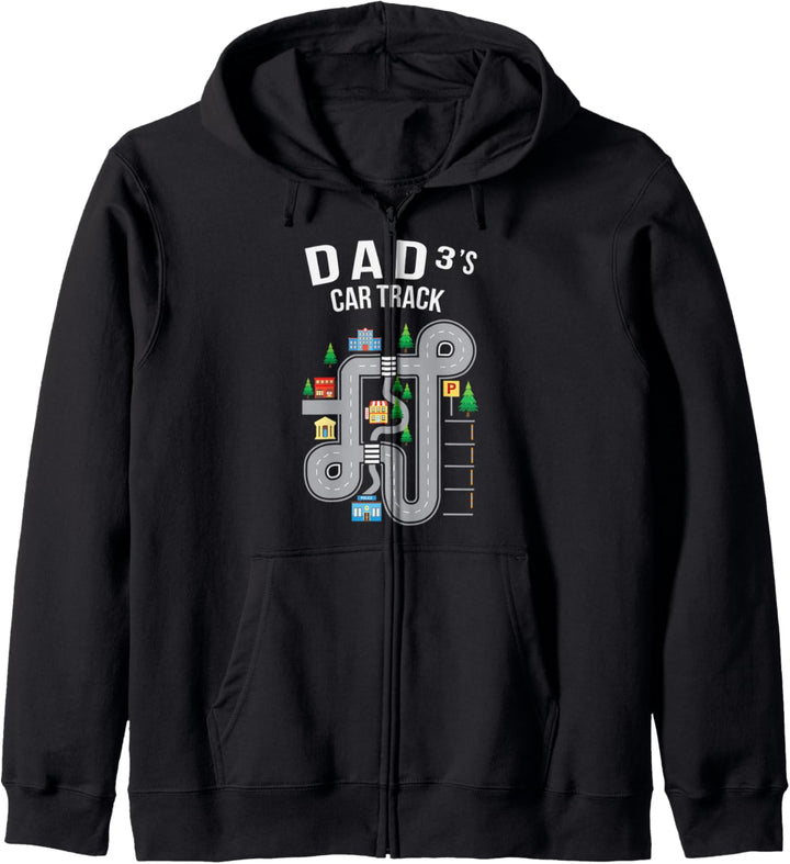 dad3 Car Track Playground Kapuzenjacke