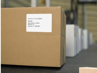 11354 4er-Pack (57 x 32 mm), kompatibel mit DYMO S0722540 sowie Dymo LabelWriter 300, 310, 315, 320,