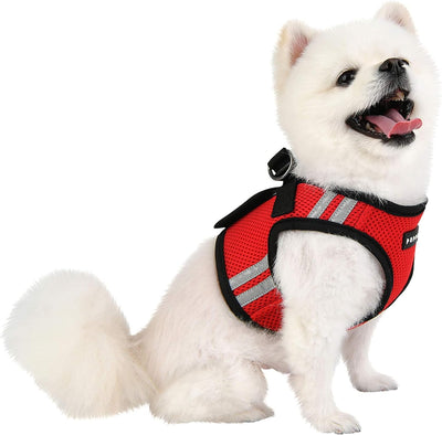 Soft Vest Harness PRO, Farbe: Rot, Grösse: L Rot Large, Rot Large