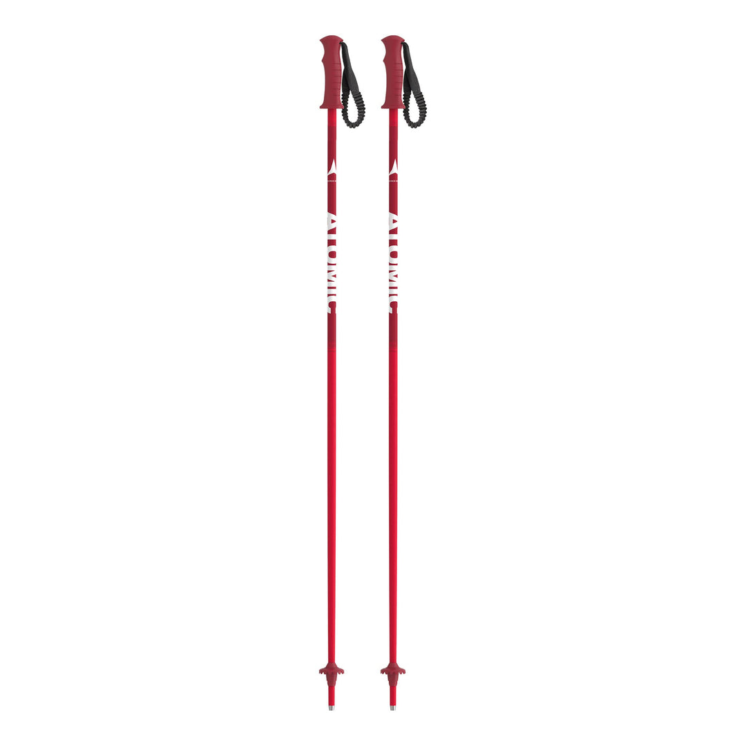 ATOMIC Unisex-Adult SKI Poles Red 85 cm, Red 85 cm